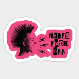 TERFs Fxck Off Sticker